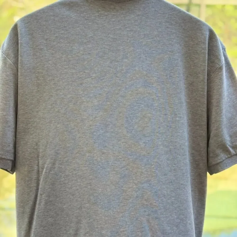 Polo Ralph Lauren Men’s‎ Grey Polo Shirt | Size Large | 100% Cotton Classic Fit